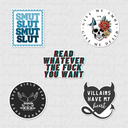 dark romance sticker pack