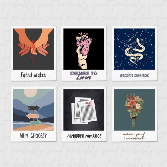 trope polaroid sticker pack #1