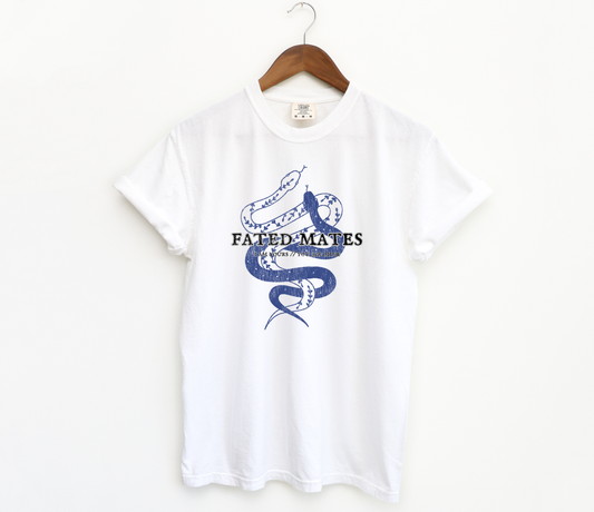 fated mates t-shirt in white