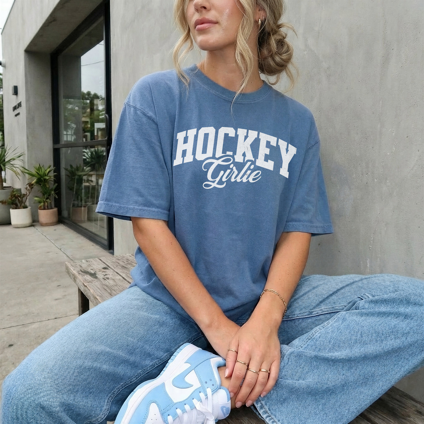 hockey girlie t-shirt