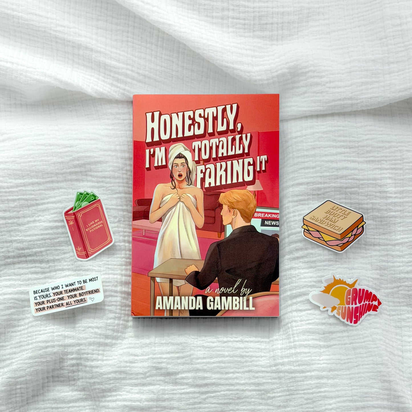 Honestly, I'm Totally Faking It by Amanda Gambill  - SE paperback bundle