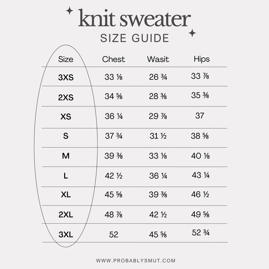 have your shelf knitted sweater