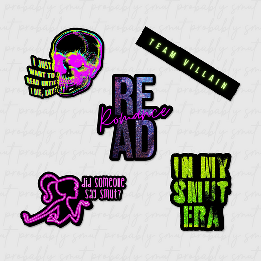 neon sticker pack