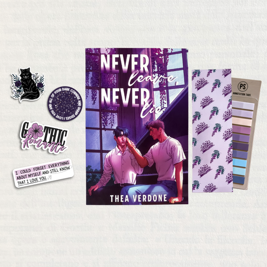 Never Leave, Never Lie by Thea Verdone - probably smut paperback SE