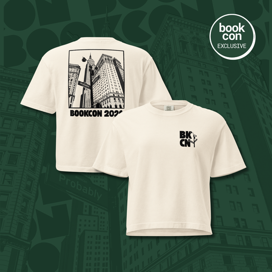 BookCon 2026 boxy tee