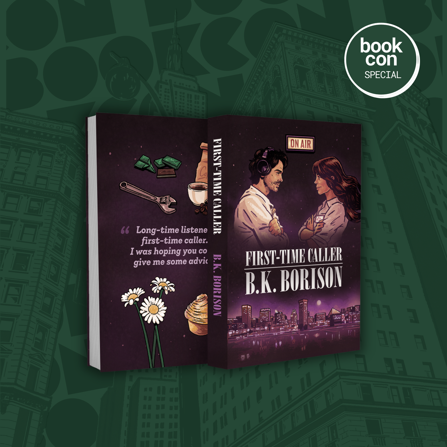 [PREORDER] First-Time Caller by B.K. Borison - SE paperback