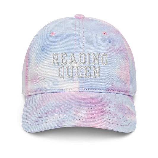 reading queen tie dye hat