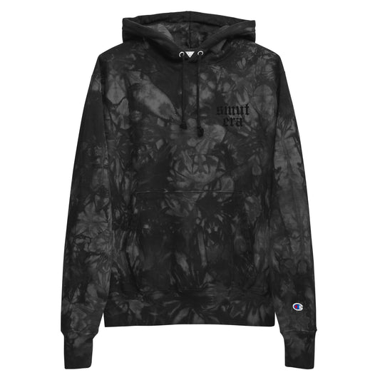 smut era embroidered tie-dye hoodie