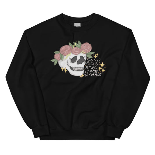 good girls read dark romance sweatshirt