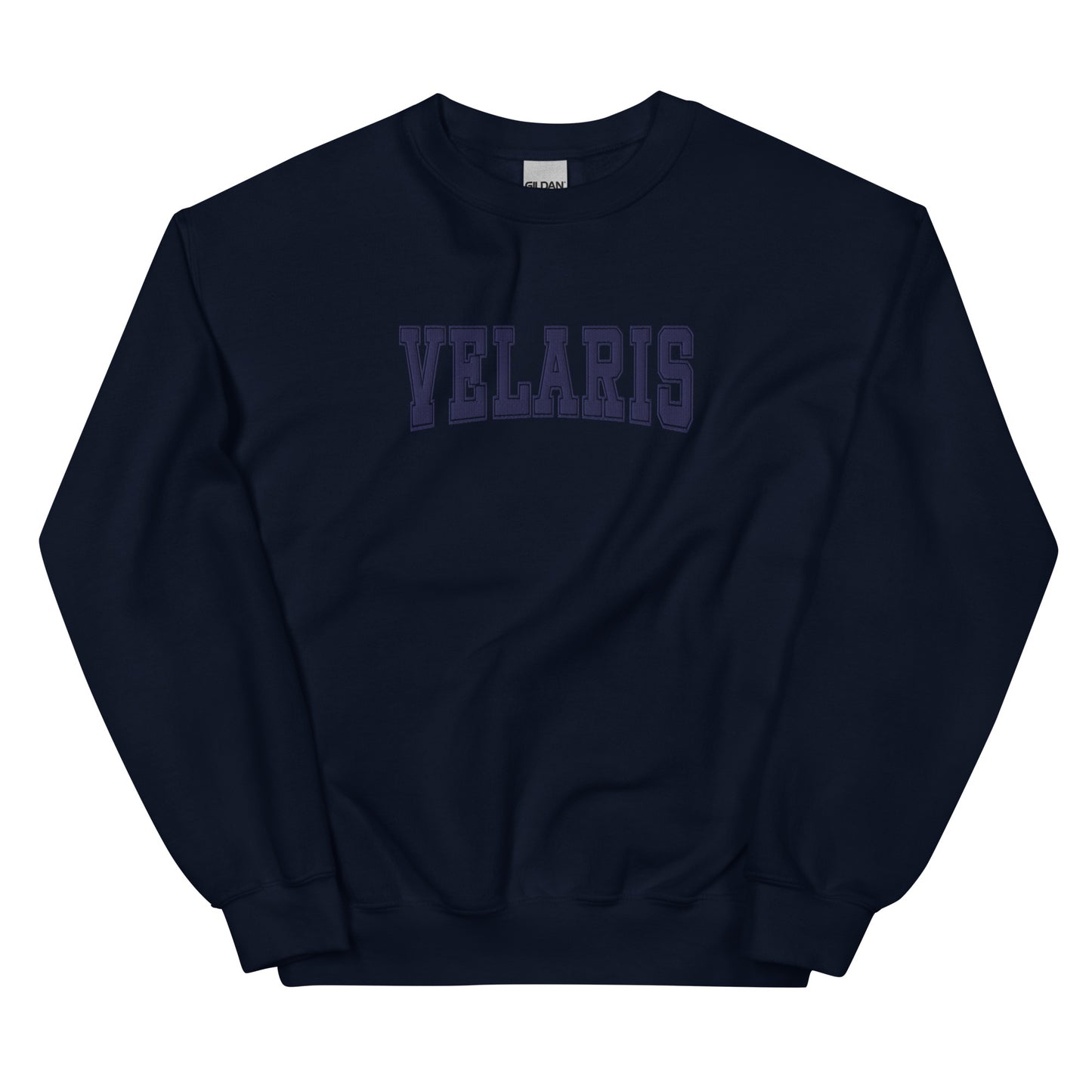 velaris varsity embroidered sweatshirt (navy)