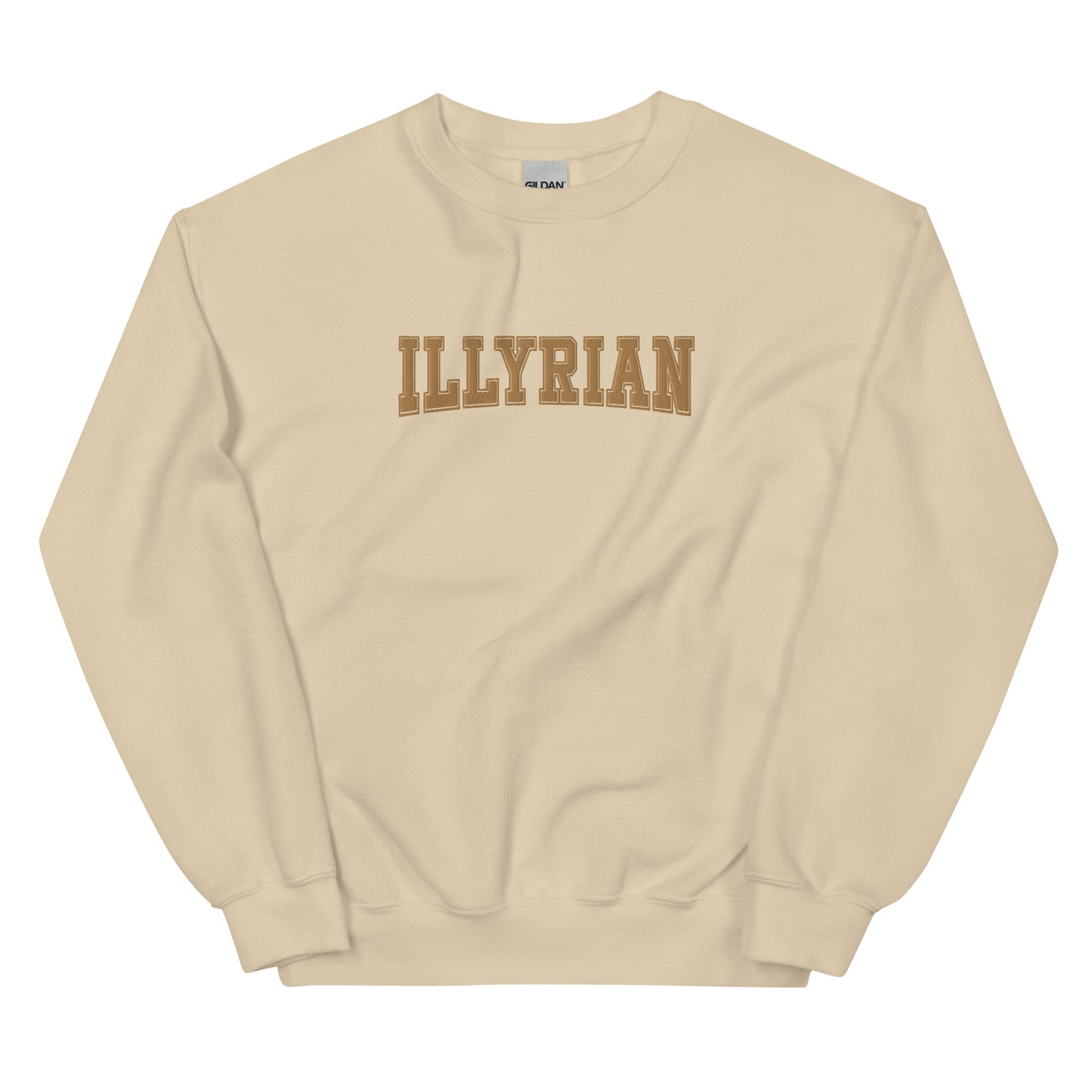 Illyrian varsity embroidered sweatshirt