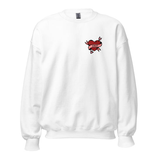 tattoo smut heart sweatshirt