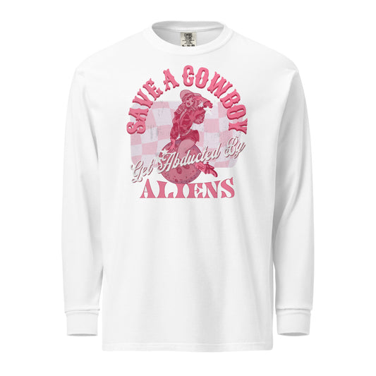 save a cowboy long-sleeve shirt