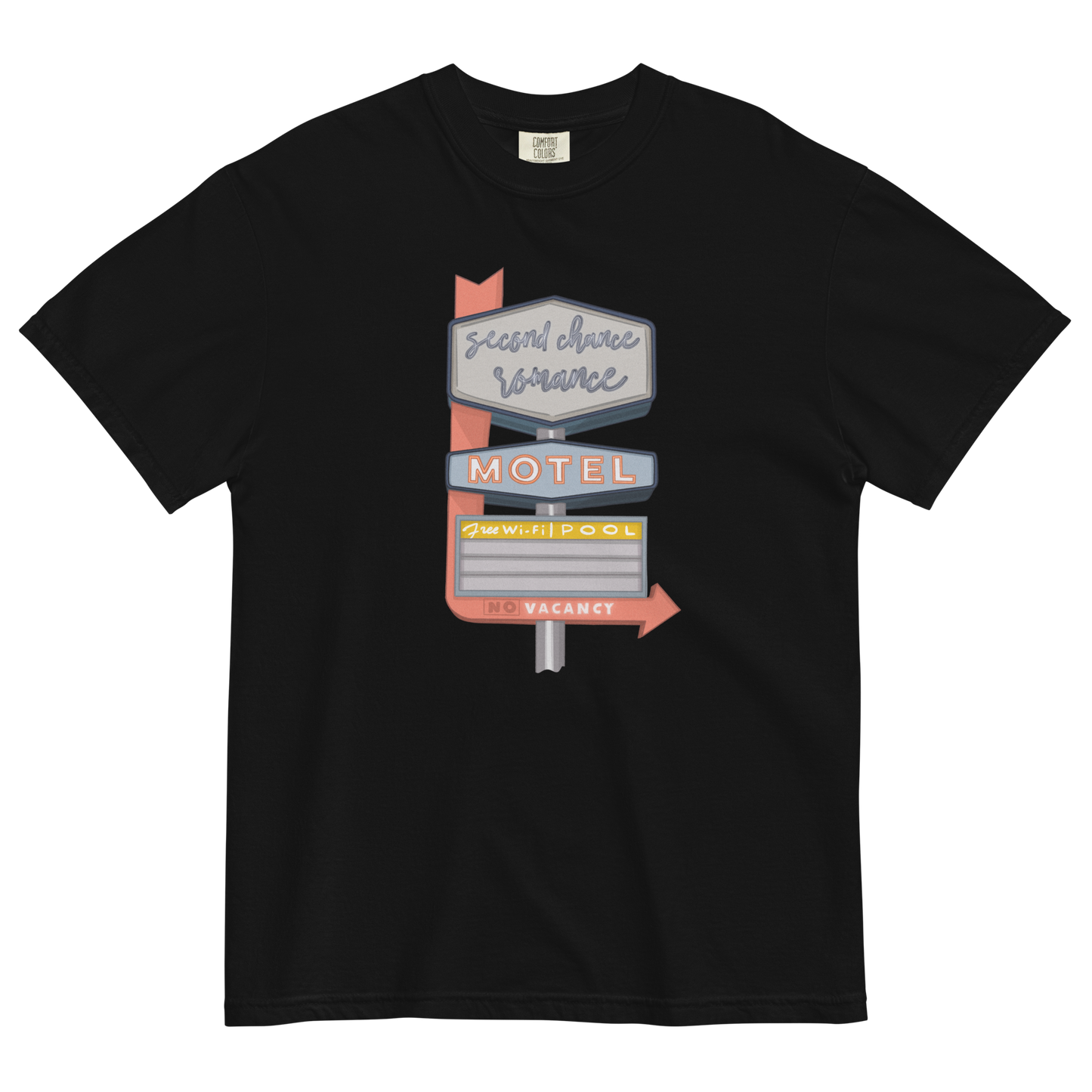 second chance motel graphic tee