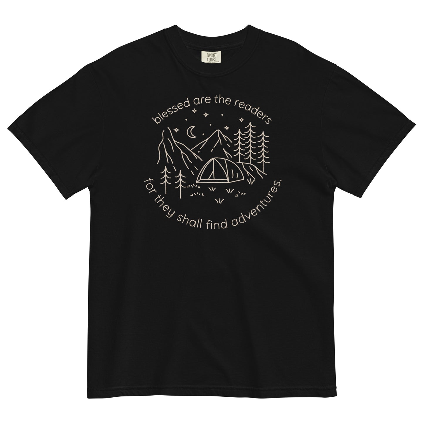 blessed are the readers graphic tee