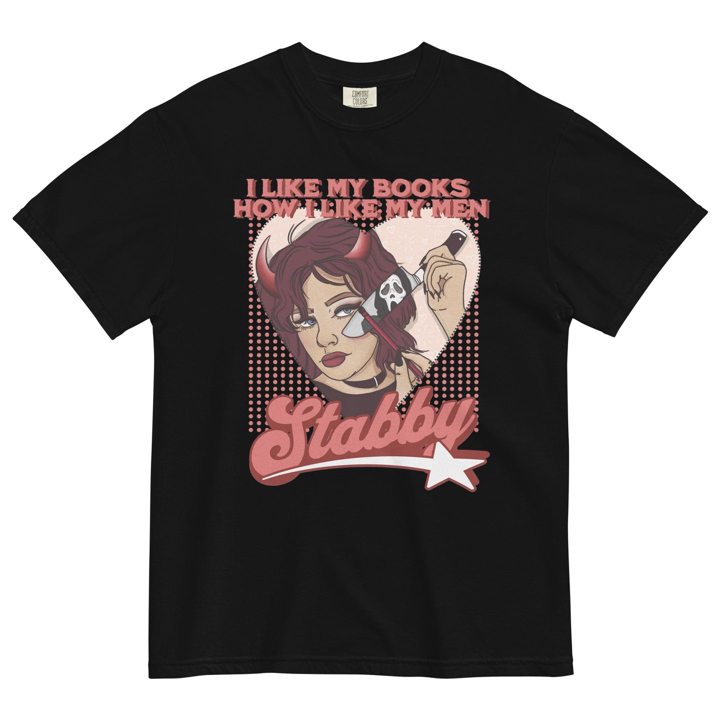 stabby t-shirt