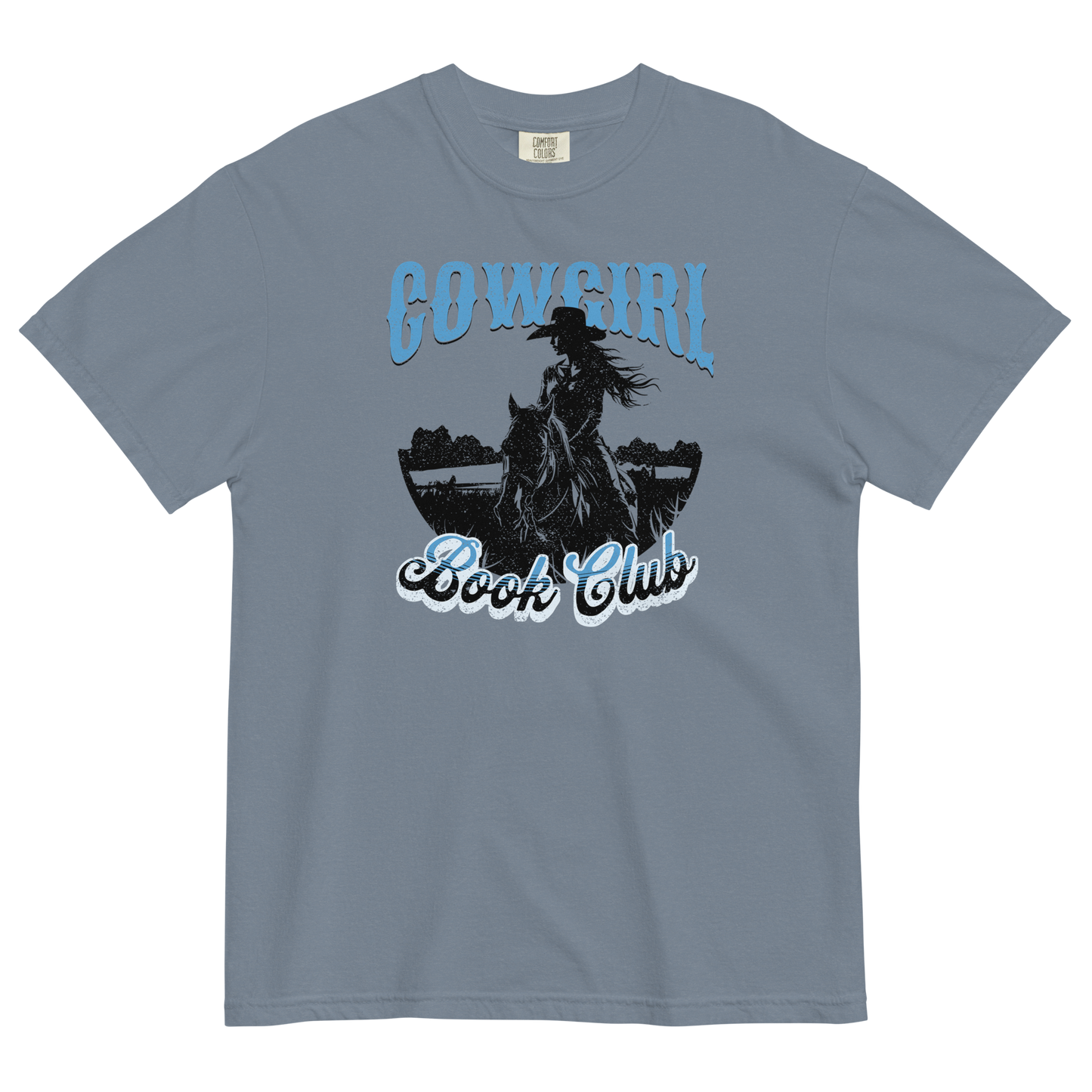 cowgirl book club graphic tee