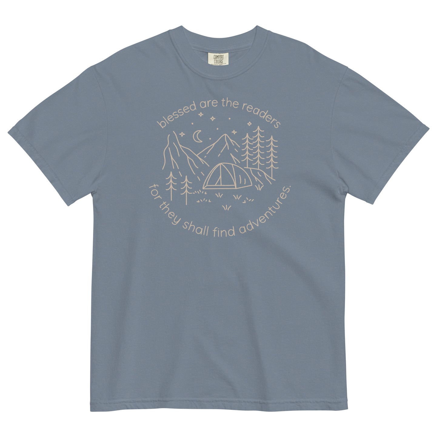 blessed are the readers graphic tee