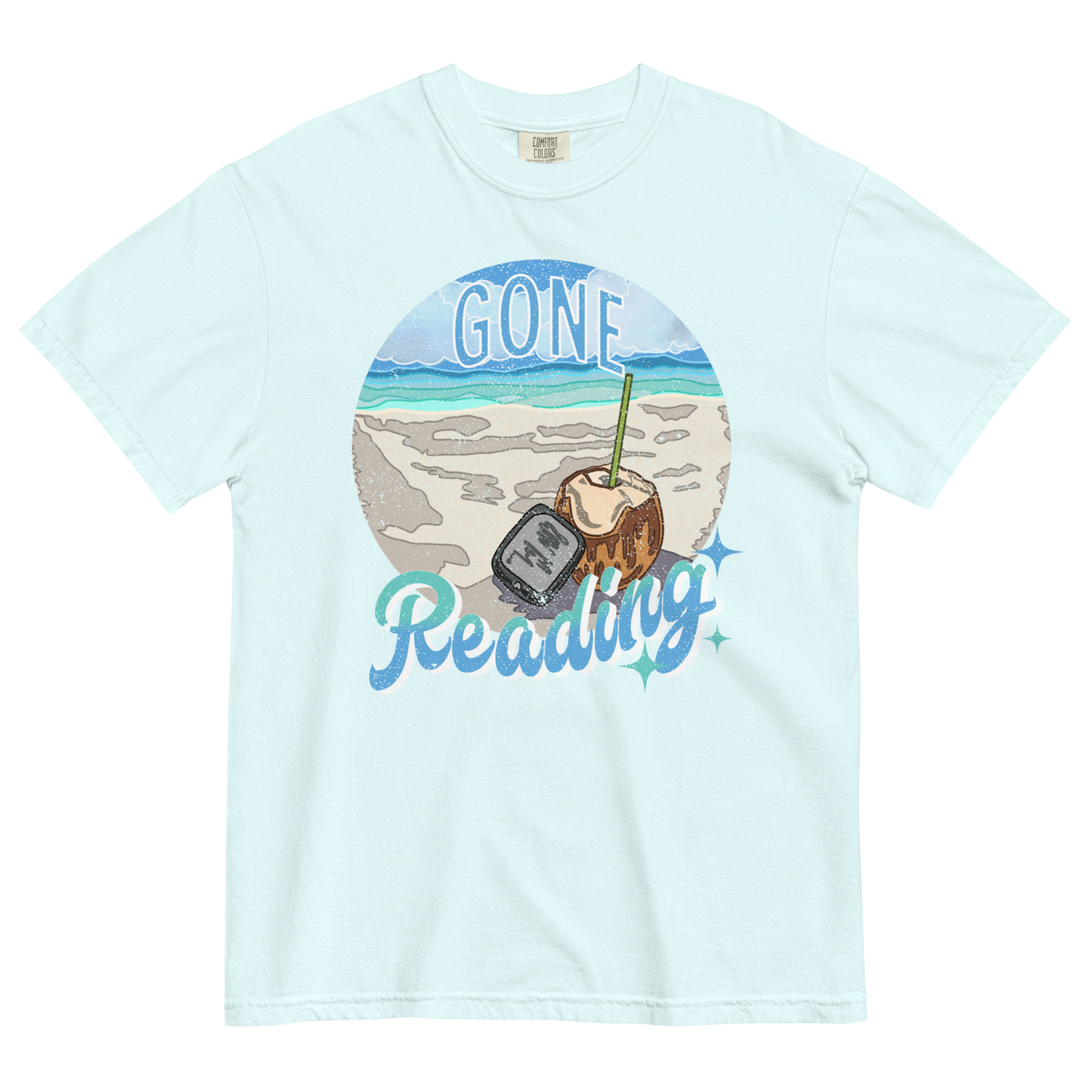 gone reading graphic tee