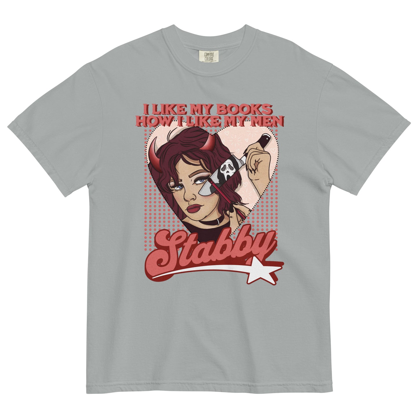 stabby t-shirt