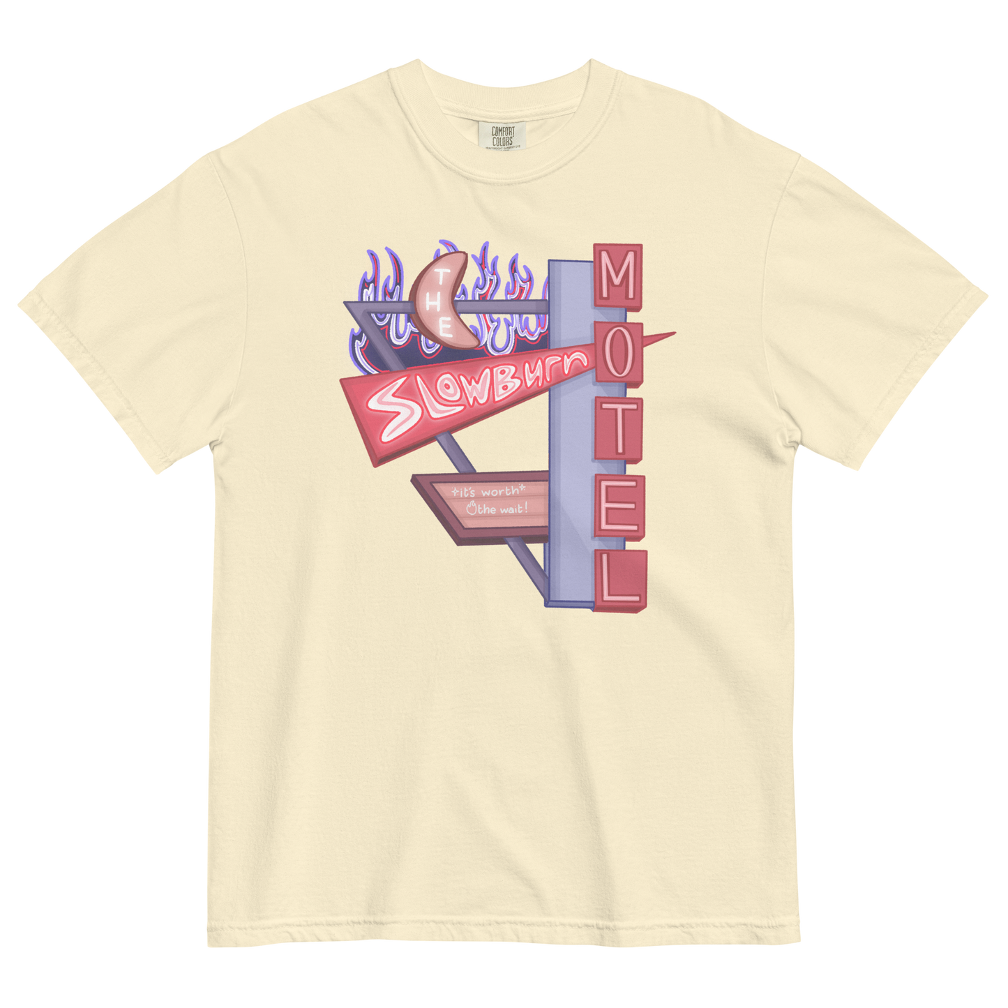 slowburn motel graphic tee