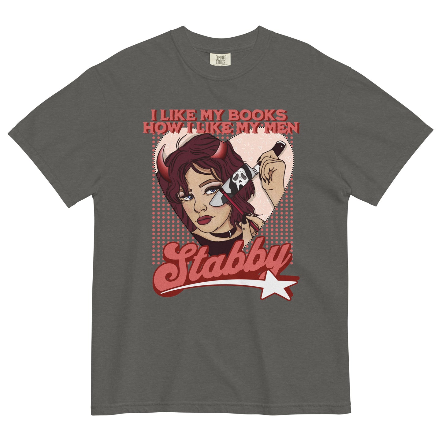 stabby t-shirt