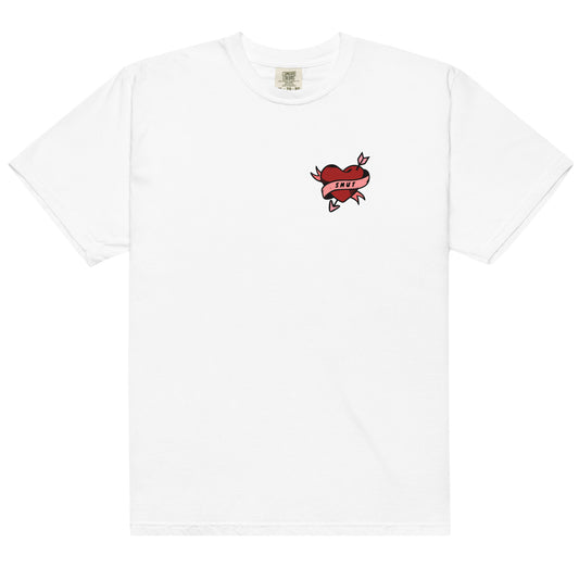 tattoo smut heart t-shirt