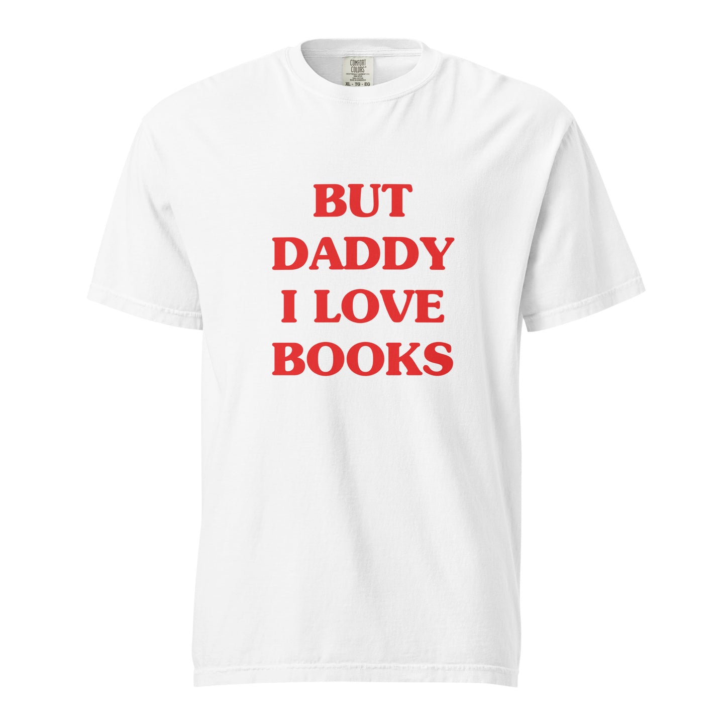 but daddy i love books t-shirt