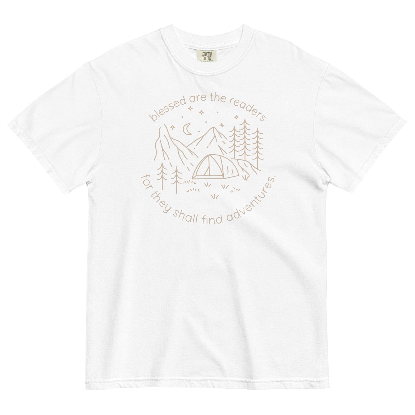 blessed are the readers graphic tee