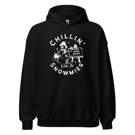 chillin with the snowmies hoodie (white)