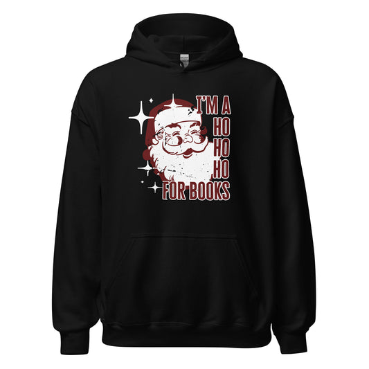 ho ho ho for books hoodie