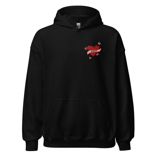 tattoo smut heart hoodie