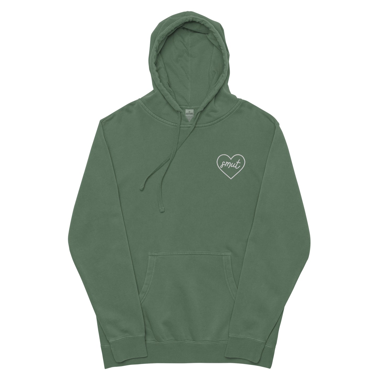 smut heart embroidered hoodie