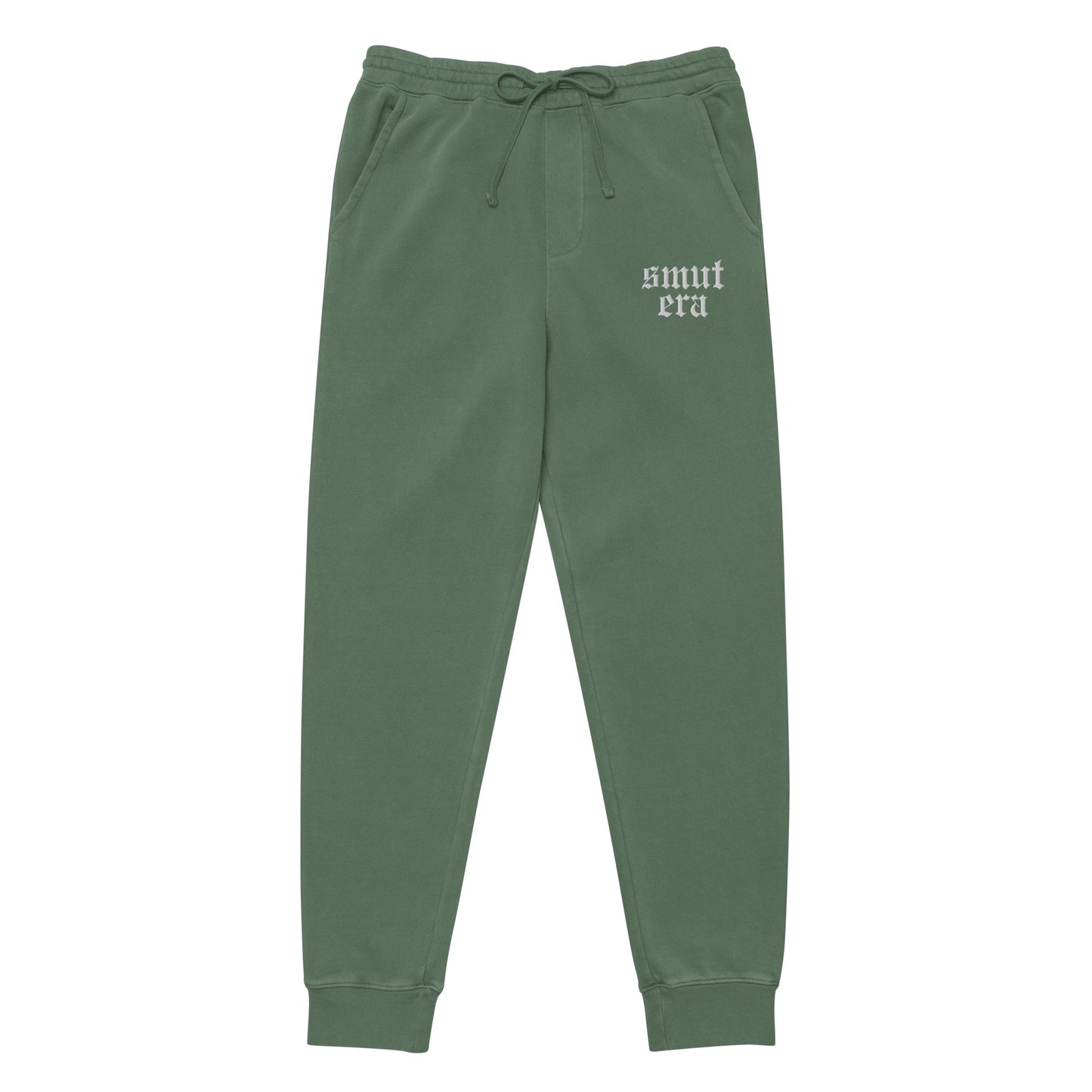 smut era embroidered joggers