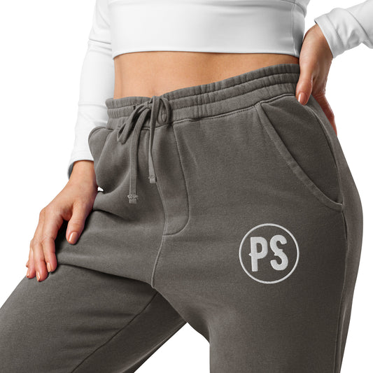 PS logo embroidered joggers