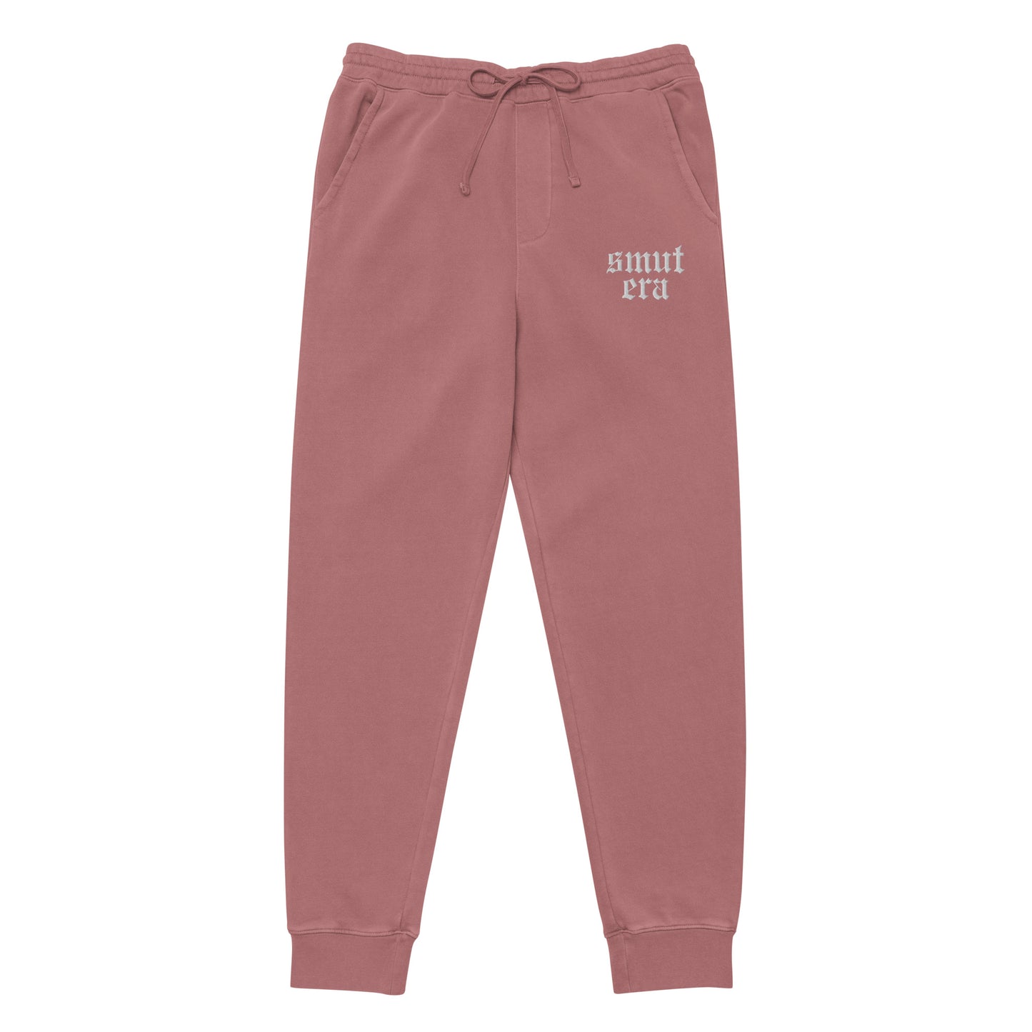 smut era embroidered joggers