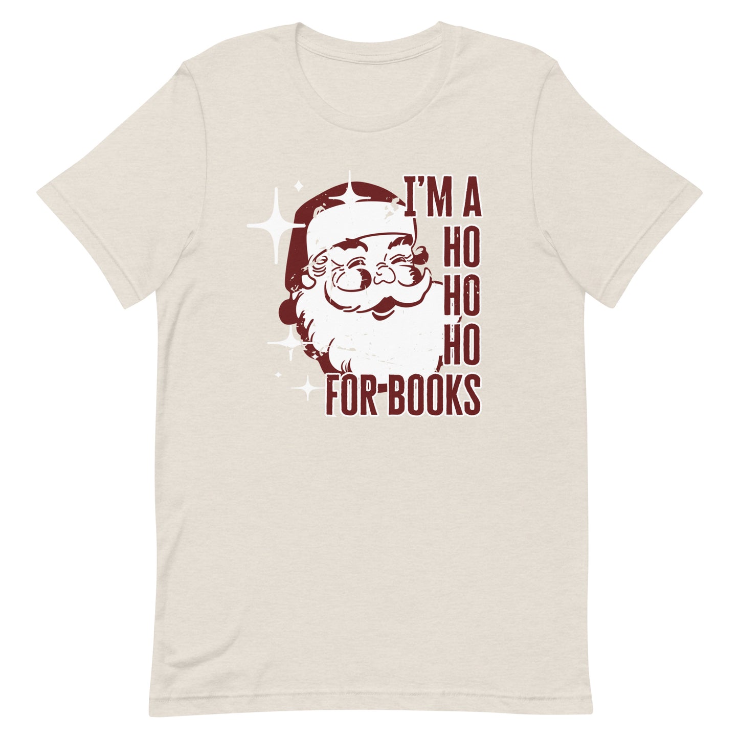 ho ho ho for books t-shirt