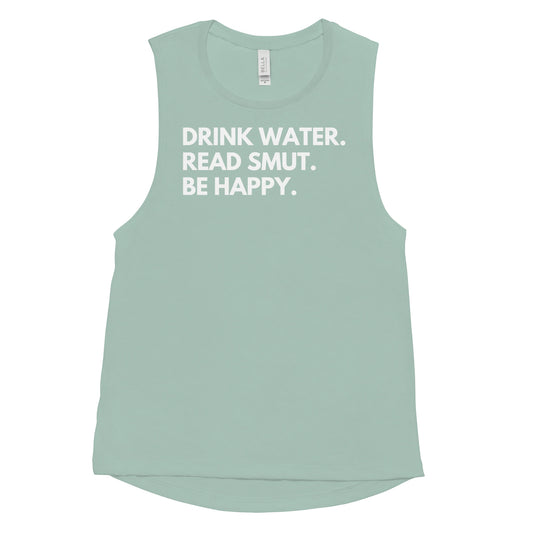 drink water muscle tank