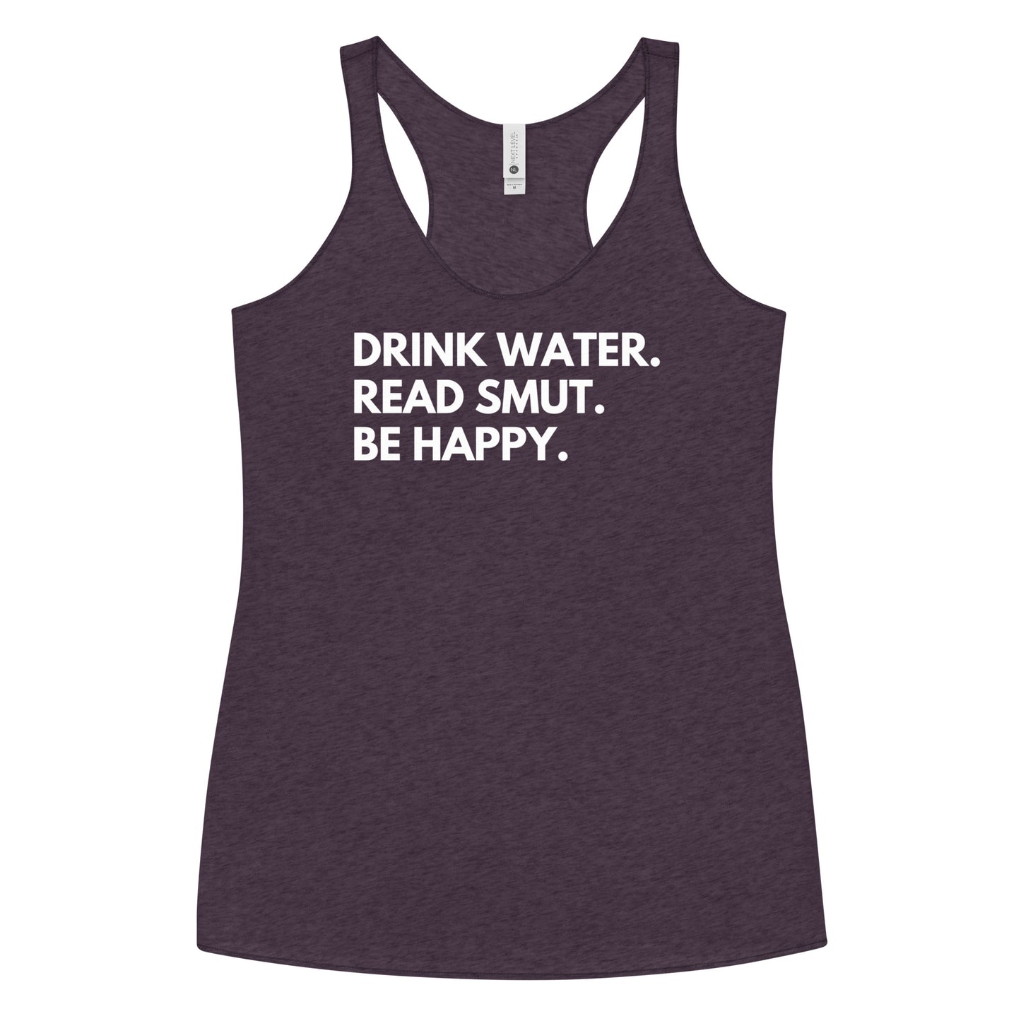 drink water racerback tank