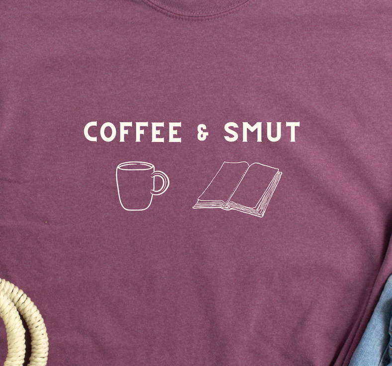 coffee & smut t-shirt