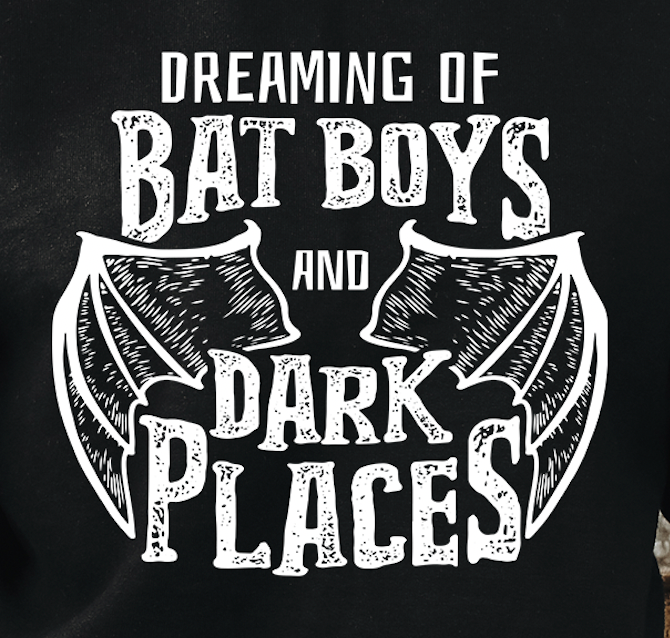 dreaming of bat boys sweatshirt