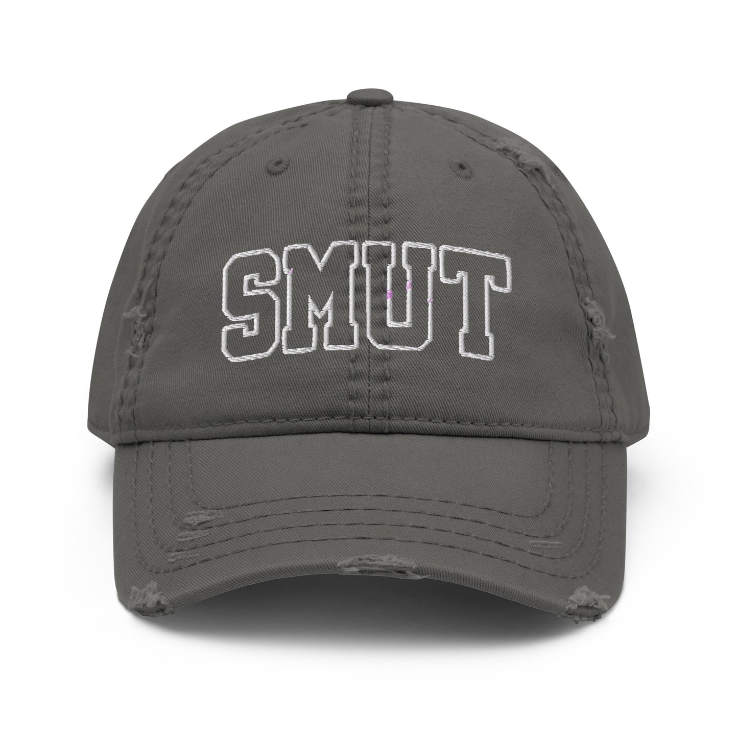 SMUT distressed dad hat