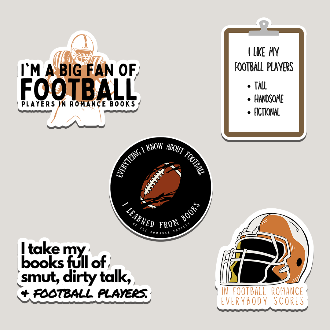 football sticker bundle
