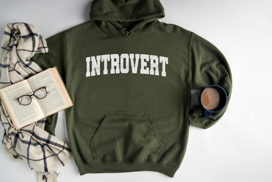 introvert hoodie