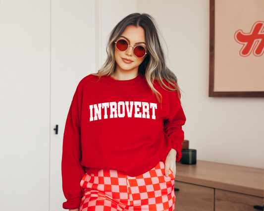 introvert sweatshirt