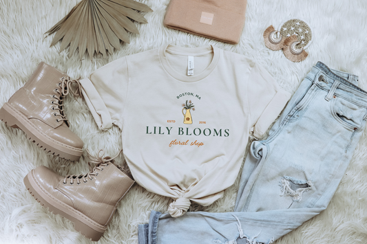 lily blooms t-shirt