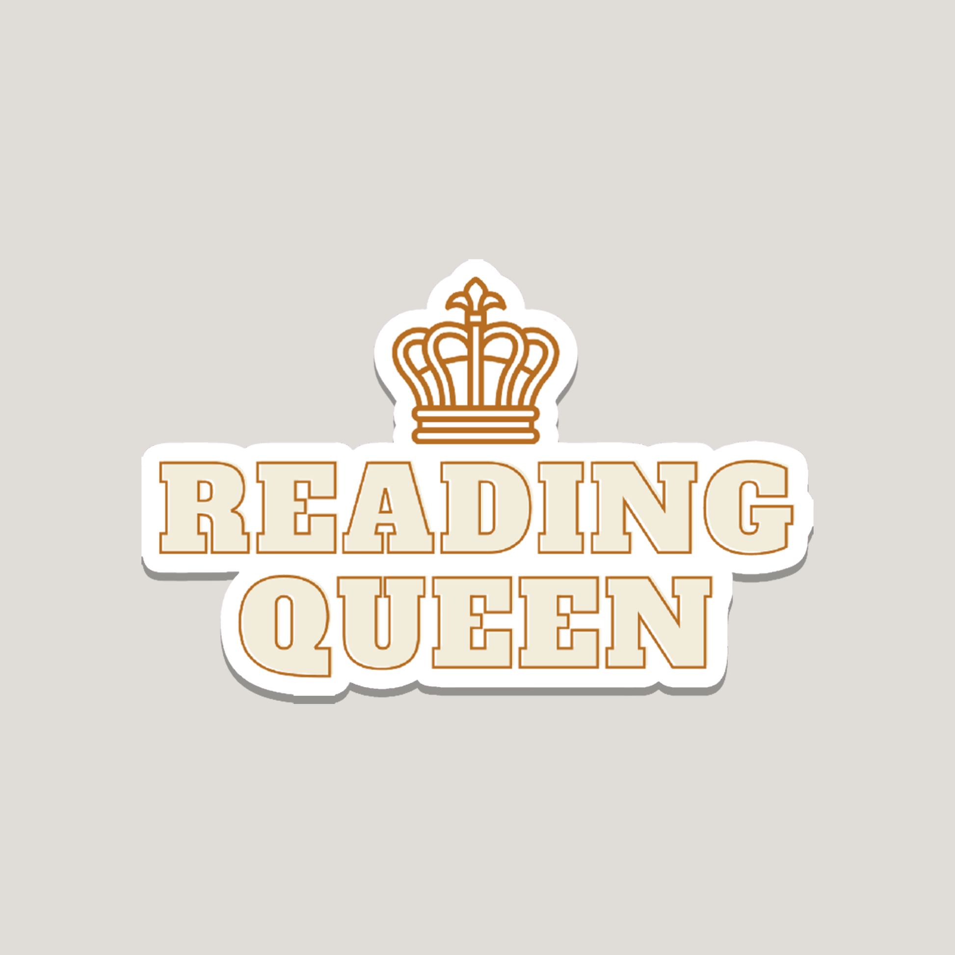 reading queen sticker – probably smut