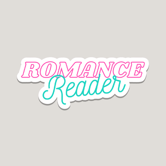 romance reader sticker