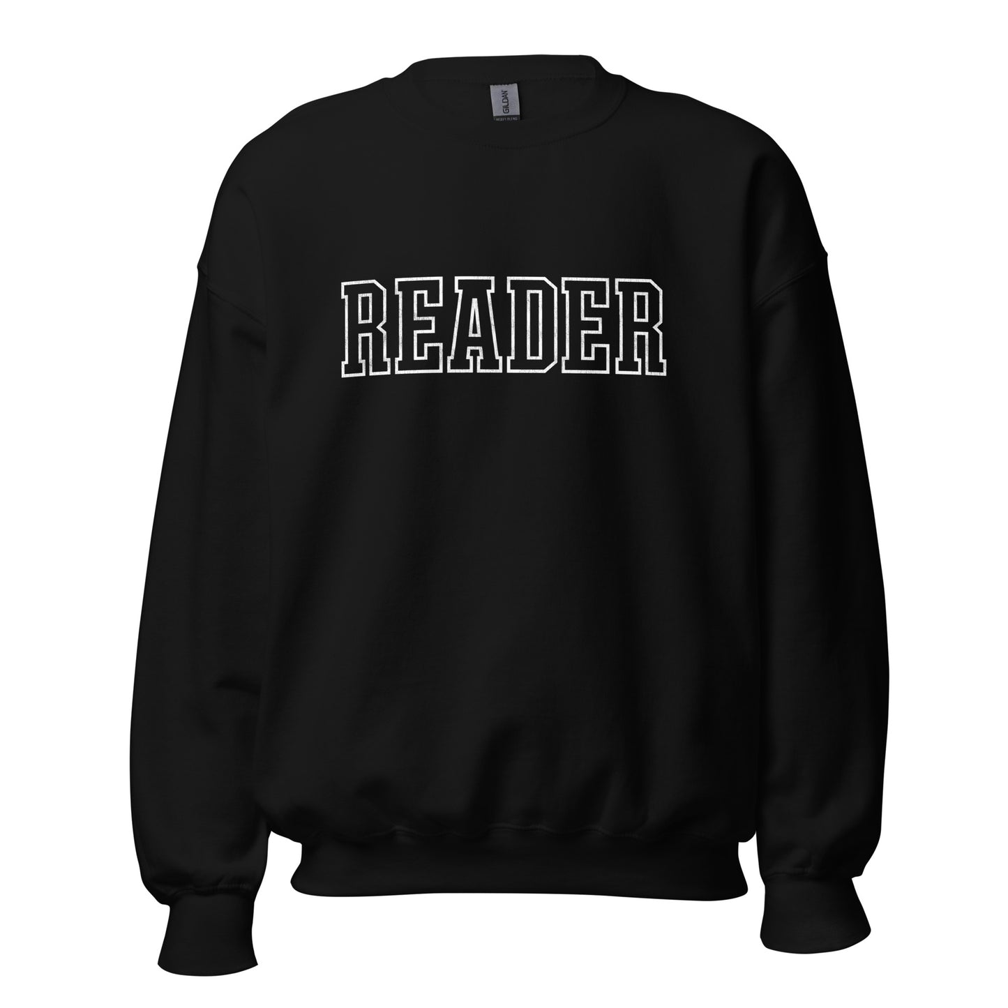 reader varsity sweatshirt