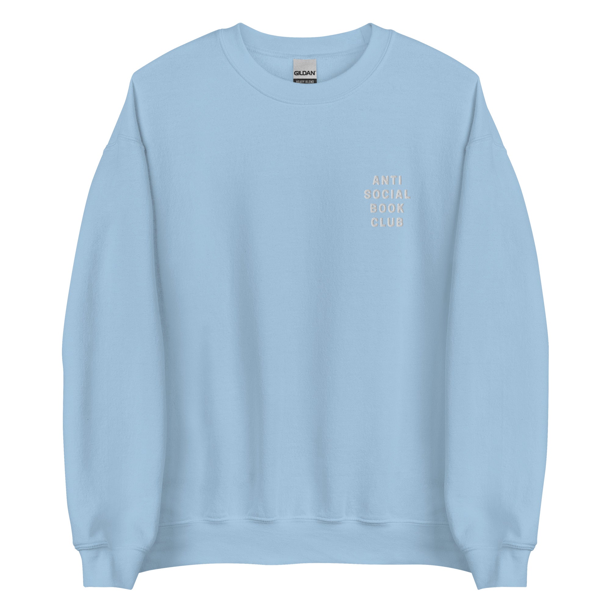 Anti hot sale blue sweater